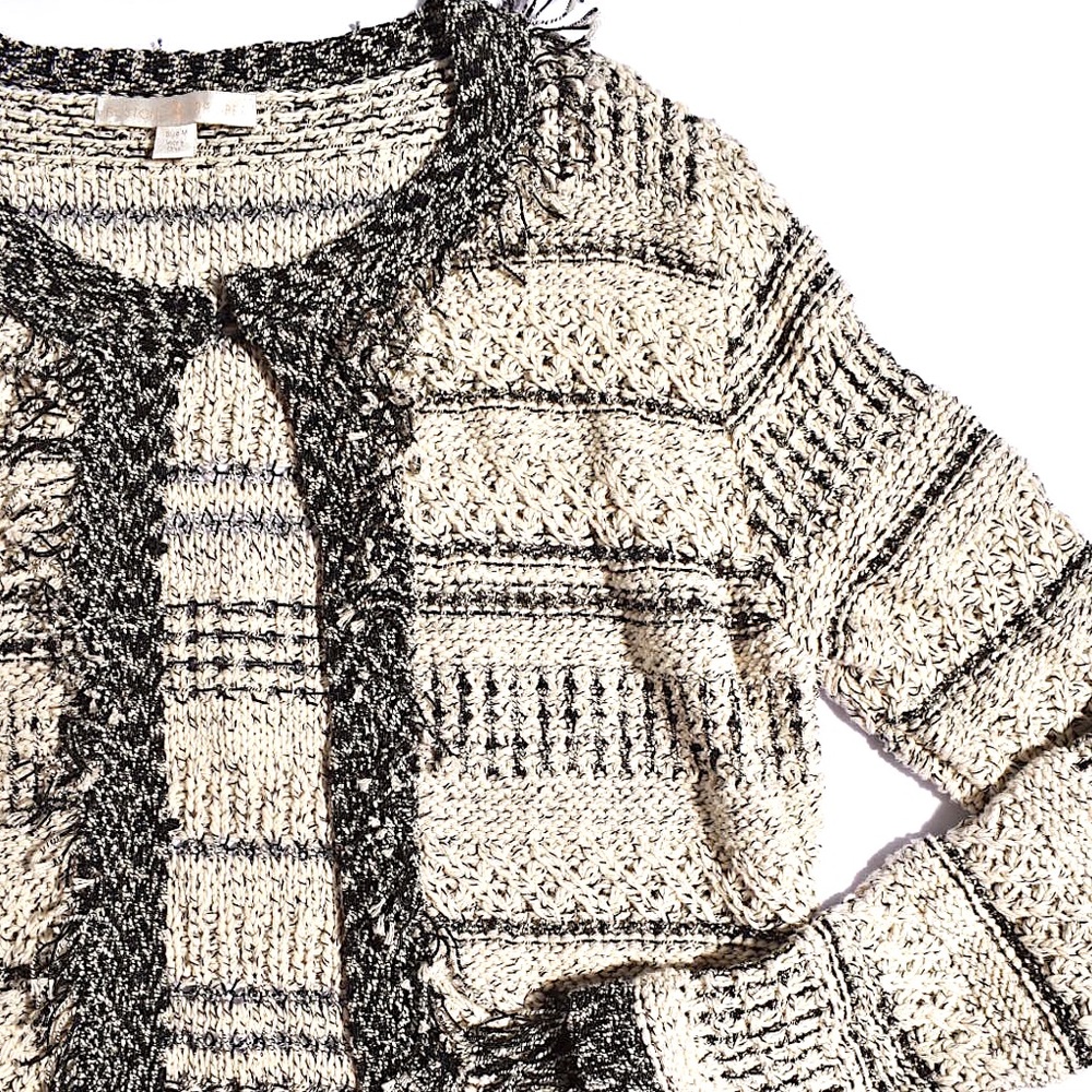 Boston Proper fringe blazer